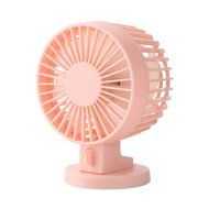 Double-vane, 2-Speed, Portable Mini USB Desk Fan Ultra-quiet Adjustable ABS Electric Creative Fan for Home Office... N5