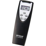 Seville Classics UltraSlimline Oscillation Tower Fan, Black, EHF10127