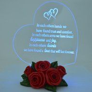 Gift Garden Heart Shaped LED Light N5