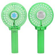 Yoyorule Summer Mini Fan Portable Handheld Air Conditioner Cooler Fan USB Battery (Black) N29