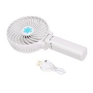Yoyorule Summer Mini Fan Portable Handheld Air Conditioner Cooler Fan USB Battery (Black) N30