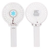 Yoyorule Summer Mini Fan Portable Handheld Air Conditioner Cooler Fan USB Battery (Black) N31