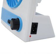 Solar Power Rechargeable 4 Blade Vent Fan Cooling for Home Office Car Camping N3