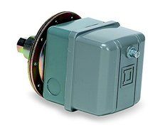 Square D 9016GVG1J11 Commercial Electromechanical Vacuum Switch, NEMA 1, DPDT, 5-25 in. of Hg Cut-Out Range, 17...
