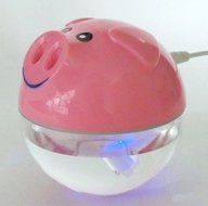 High quality Ultrasonic atomizing humidifier&pound;&not;Cute Mini Pig Shaped humidifier, household water moisture generator... N6