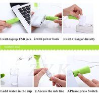 New Portable Desktop Mini USB Clover Air Humidifier Air Purifier Air Diffusers Air Purification Mist Maker Keep... N4