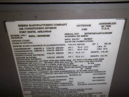 RHEEM New AC Package RQPWB024JK06 ACC-6800 N2