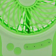 GIZGA Mini Portable USB Rechargeable 3 Speeds Personal Fan with LED Light, Built in 2200mAh 18650 Lithium-ion... N20