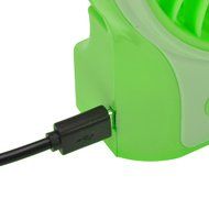 GIZGA Mini Portable USB Rechargeable 3 Speeds Personal Fan with LED Light, Built in 2200mAh 18650 Lithium-ion... N21