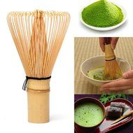 1xTea Ceremony Accessory Bamboo Whisk Matcha Green Tea Chasen 4 Kinds Prongs - Bamboo, 45-50Prongs