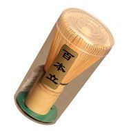 1xTea Ceremony Accessory Bamboo Whisk Matcha Green Tea Chasen 4 Kinds Prongs - Bamboo, 45-50Prongs N2