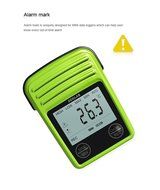 ZOGLAL MINI-TH Portable Precision Large LCD Display Backlight Alarming Big Capacity Green USB Digital Temperature... N4