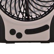 GIZGA Mini Portable USB Rechargeable 3 Speeds Personal Fan with LED Light, Built in 2200mAh 18650 Lithium-ion... N23