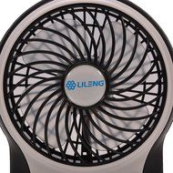 GIZGA Mini Portable USB Rechargeable 3 Speeds Personal Fan with LED Light, Built in 2200mAh 18650 Lithium-ion... N24