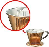 Copper Coffee Dripper (Kalita) for 2-4 Cups by Kalita (Carita) N2