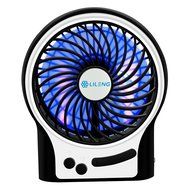 Findway 4-inch Vanes 3 Speeds Electric Portable Mini USB fan Rechargeable Desktop Fan Battery/ USB Powered Laptop... N10