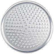 American Metalcraft HACTP14N 14" Heavy Weight Aluminum Coupe Pizza Pan with Nibs