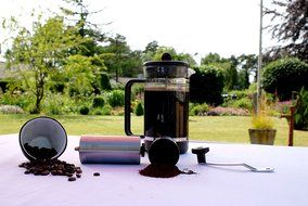 Manual Coffee Grinder-Deluxe Stainless Steel-Ceramic Burr Coffee Mill With Adjustable Grind Size By EazyCoffee N2