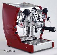la Nuova Era Cuadra Semi-Professional Espresso and Cappuccino Machine, Single Group, 1.8 Liter Boiler, Red and...