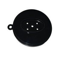 JSS Silicone Coffee Filter Dripper, Food Grade Collapsible Coffee Filter cone with Free Hook (Black)