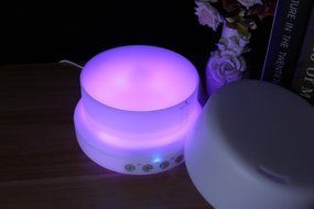 Ultrasonic Aromatherapy Essential oil Diffuser Touch Control Cool Mist Air Humidifier 7 Color LED lights and Auto... N6