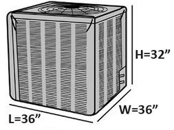 CoverMates &ndash; Air Conditioner Cover &ndash; 36W x 36D x 32H &ndash; Classic Collection &ndash; 2 YR Warranty &ndash; Year Around Protection N21