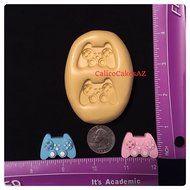 Video Game Controller Fondant Mold Chocolate Candy Gumpaste Soap Resin Clay