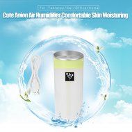 Anself DC 5V 300ML Portable USB Anion Air Humidifier Mini Essential Oil Aroma Diffuser Mist Maker 2 Mist Modes... N16