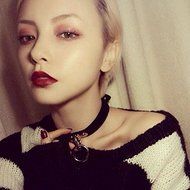 Collar Punk Choker Classic Gothic Necklace Pendant Leather Chain Neck Ring CHI N4