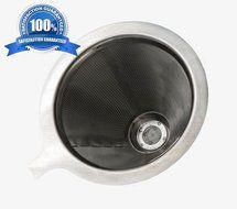 Kleanbrew by Artisan Barista - Reusable Stainless Steel Filter for Hario V60 01 Coffee Maker