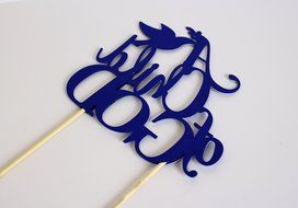 All About Details Blue A Child Of GOD Cake Topper
