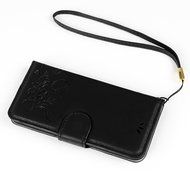 iPhone SE Case,iPhone 5S Case,iPhone 5 Case - Flip Wallet Case Stand Vintage Embossed Flowers PU Leather Texture... N33