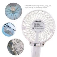 Welltop&reg; Rechargeable Fans Handheld Mini Fan Battery Operated Electric Personal Fans with Foldable Fans Hand Bar... N17