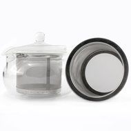 Hario Compatible Stainless Steel Reusable / Replacement Tea Infuser Filters for Glass Tea Pot (2 Pack) N3
