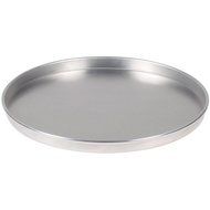American Metalcraft Straight-Sided Heavy-Duty Aluminum 16 In Pizza Pan