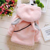 Jackets ,BeautyVan Baby Infant Girls Fur Winter Warm Hooded Coat Cloak Jacket Thick Warm Clothes (18M, Pink) N2