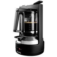 KRUPS KM468950 Matte Black 10-Cup 850-watts Auto Shut Off Moka Brewer Filter Coffee Maker with Permanent Filter