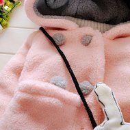 Jackets ,BeautyVan Baby Infant Girls Fur Winter Warm Hooded Coat Cloak Jacket Thick Warm Clothes (18M, Pink) N3