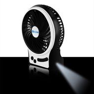 Findway 4-inch Vanes 3 Speeds Electric Portable Mini USB fan Rechargeable Desktop Fan Battery/ USB Powered Laptop... N12