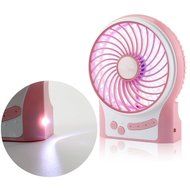 Findway 4-inch Vanes 3 Speeds Electric Portable Mini USB fan Rechargeable Desktop Fan Battery/ USB Powered Laptop... N13
