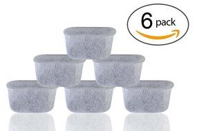 Single K-cup Brewer Charcoal Water Filters for Keurig B40, B60, B65, B70, B75, K40, K45, K50, K65, K70 - 6 Pack...