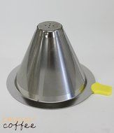 400ML Pour Over Coffee Unit and Stainless Steel Filter N3