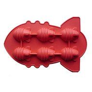 Y&amp;XL&amp;H Atomic Bomb Shape Ice Mould Silicone Ice Cubes (Random Color),13X18X2cm