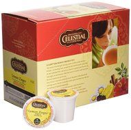 Celestial Seasonings Lemon Zinger Herbal Tea, K-Cup Portion Pack for Keurig K-Cup Brewers, 24-Count N11