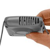 Deluxe Necklace Fan - Raspberry N13