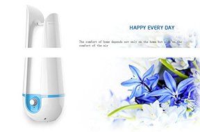 Intelligent Humidifier Aroma Humidifier Ultrasonic Portable Air Humidifier Household Office 3.0L (Blue) N9