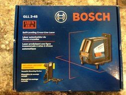 Bosch GLL 2-45 Self-leveling Long-range Cross-line Laser by Bosch