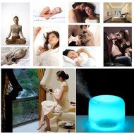 AVAWO 500ml Aroma Essential Oil Diffuser - Portable Ultrasonic Cool Mist Aroma Humidifier with Color LED Lights... N3