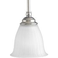 Progress Lighting P5104-81 1-Light Mini-Pendant, Antique Nickel by Progress Lighting