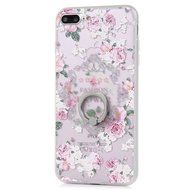 Badalink iPhone 7 Plus Case (5.5&quot;) 360 Degree Rotating Ring Holder Kickstand Shockproof Soft TPU Bumper Frame... N2